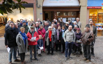 Collectif pour Albi, Inauguration du local de campagne