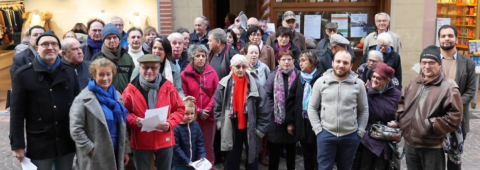 Collectif pour Albi, photo de groupe